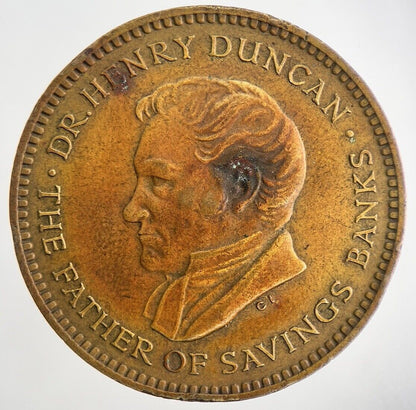 1960 Trustee Savings Bank Week Token Coin | Fine Collectable Grade