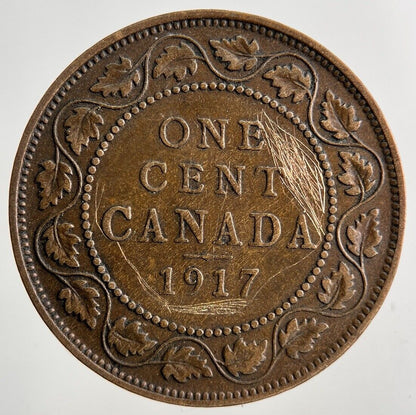 1917 Canada 1 One Cent Coin | Collectable Grade