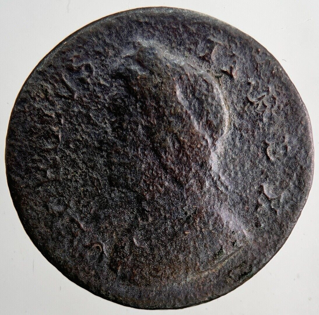 1739 George 2nd II Farthing Coin | Collectable Grade | a6431