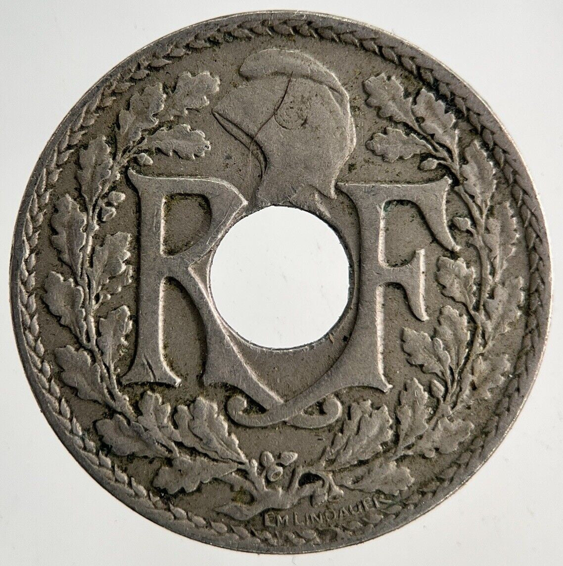 1922 France 10 Centimes Coin | Fine Collectable Grade