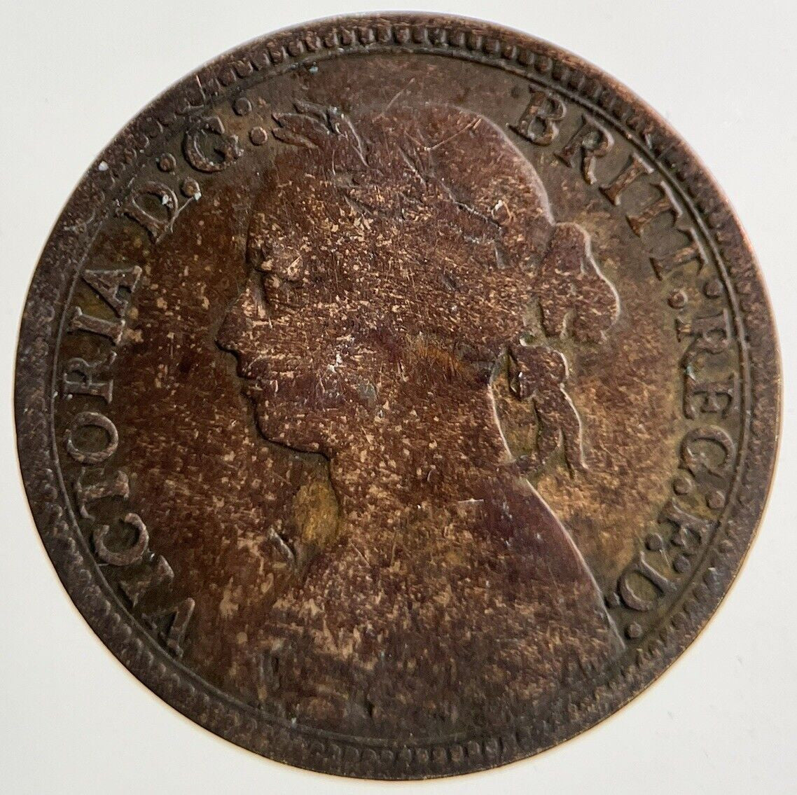 1878 Victoria Farthing Coin | Collectable Grade