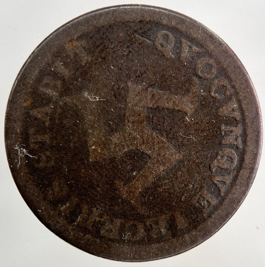 1811 Isle Of Man Bank Half - Penny Coin | Fair Grade