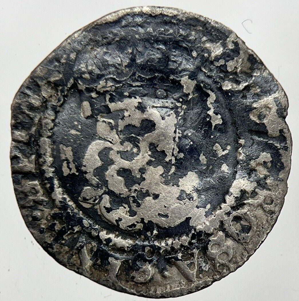 1604 - 19 James I 1st Silver Half - Groat Hammered Coin | Collectable Grade