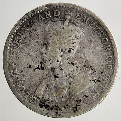 1914 Ceylon 10 Cents Silver Coin | Collectable Grade
