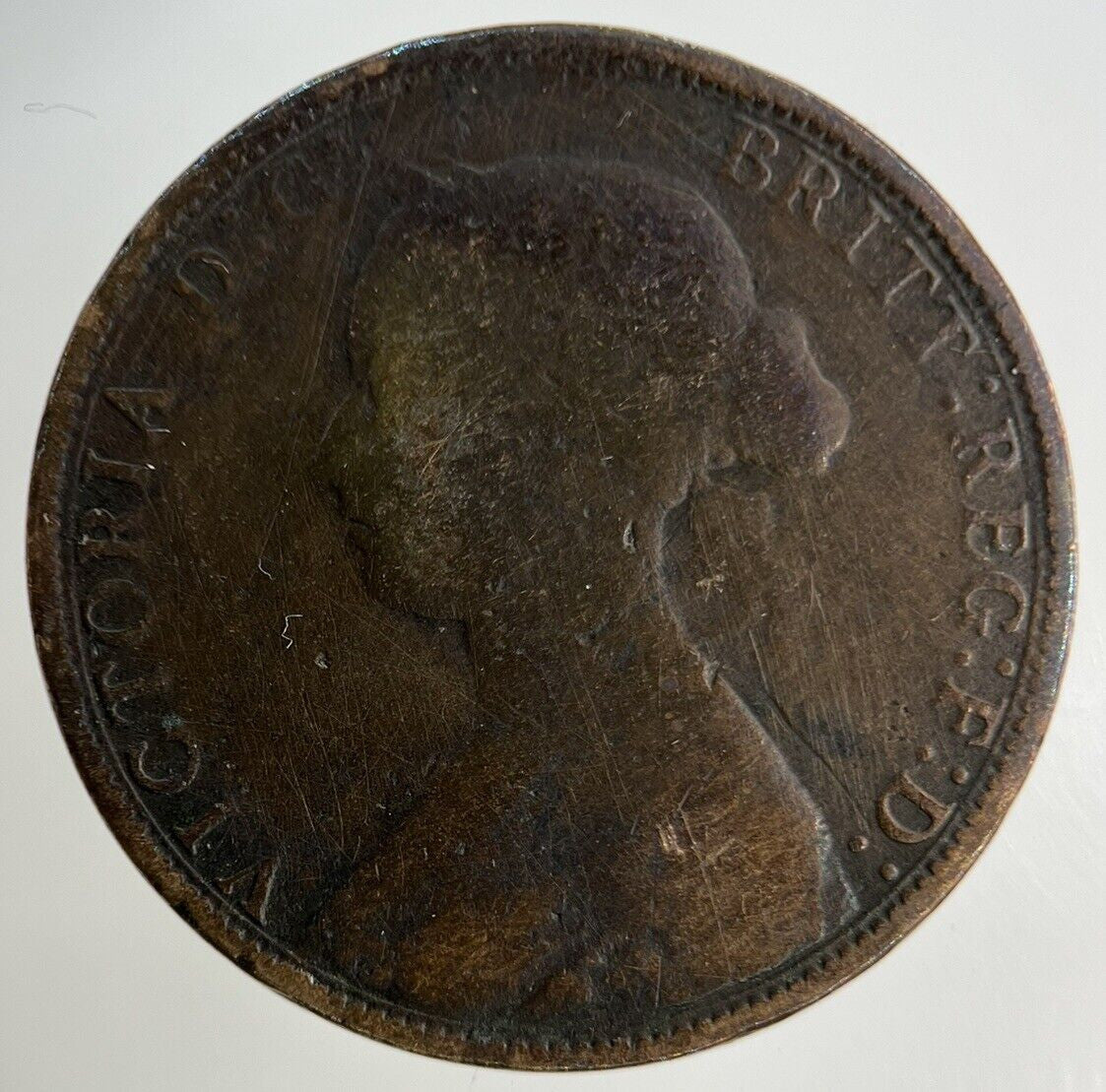 1862 Victoria Half - Penny Coin | Collectable Grade