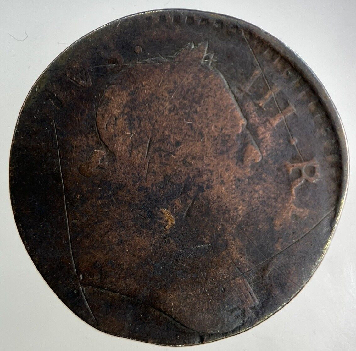 1775 George III 3rd Half - Penny Coin | Collectable Grade