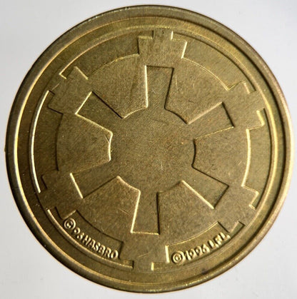 1996 Star Wars Imperial Gaming Credit Token Coin | Fine Collectable Grade