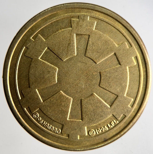 1996 Star Wars Imperial Gaming Credit Token Coin | Fine Collectable Grade