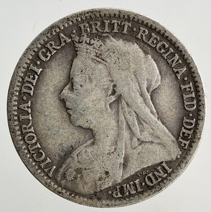 1896 Victoria Threepence Silver Coin | Collectable Grade
