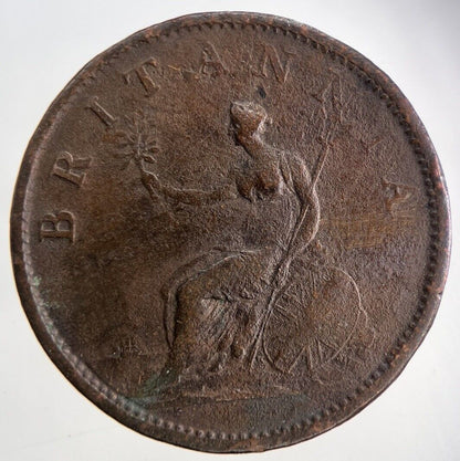 1806 George III 3rd One Penny Coin | Fine Collectable Grade