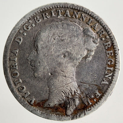 1874 Victoria Threepence Silver Coin | Collectable Grade