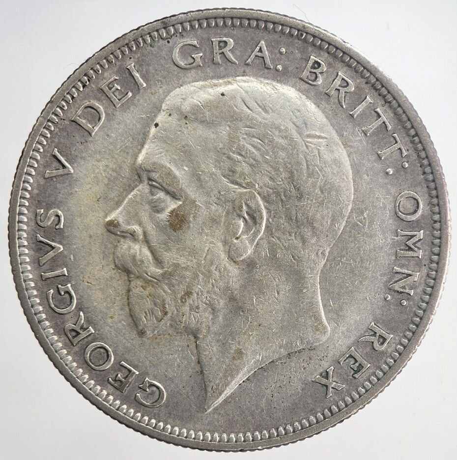 1931 George V Half - Crown Silver Coin | Fine Collectable Grade | a6334