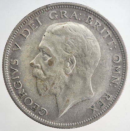 1931 George V Half - Crown Silver Coin | Fine Collectable Grade | a6334