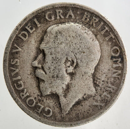 1914 George V One Shilling Silver Coin | Collectable Grade