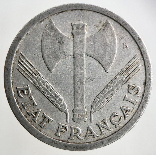 1943 France 2 Francs Coin | Collectable Grade