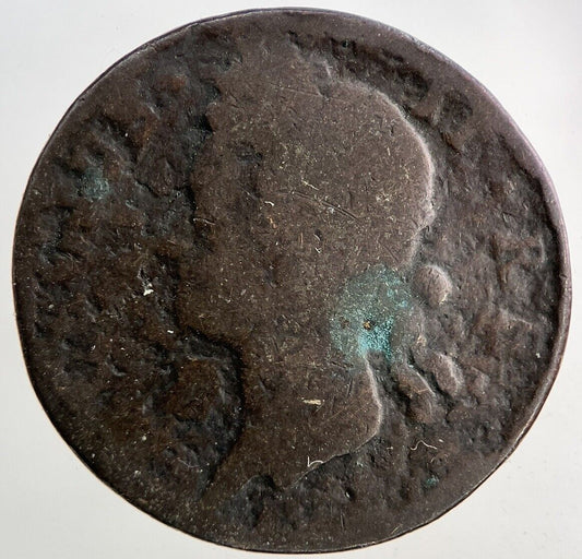 1742 Irish Half - Penny Coin | Collectable Grade