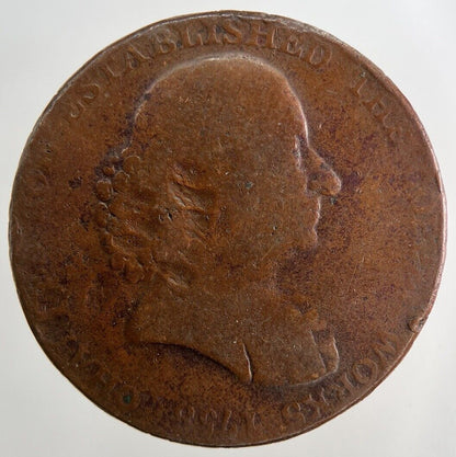 1790 Macclesfield Half - Penny Token Coin | Collectable Grade