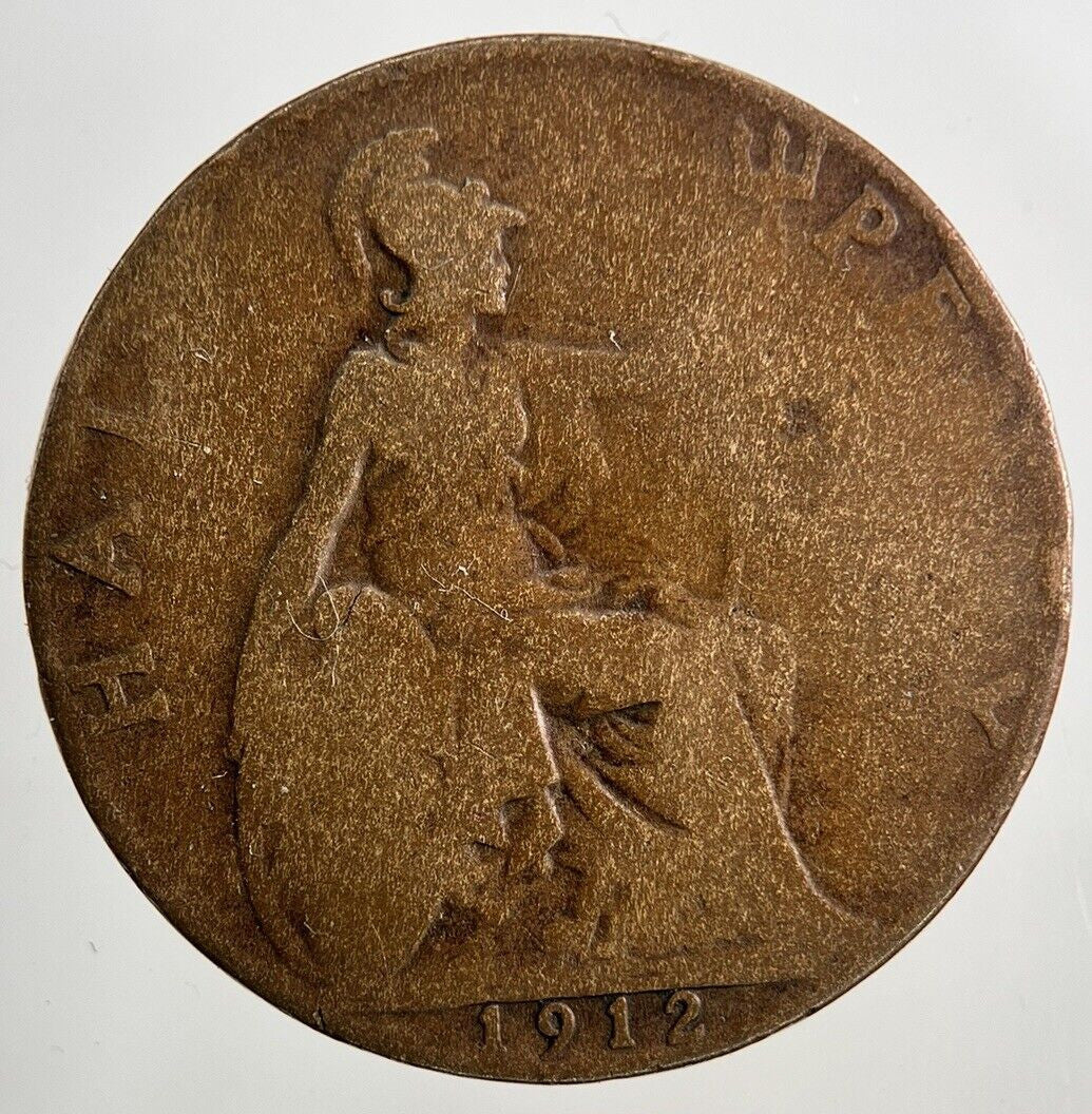 1912 George V Half - Penny Coin | Collectable Grade