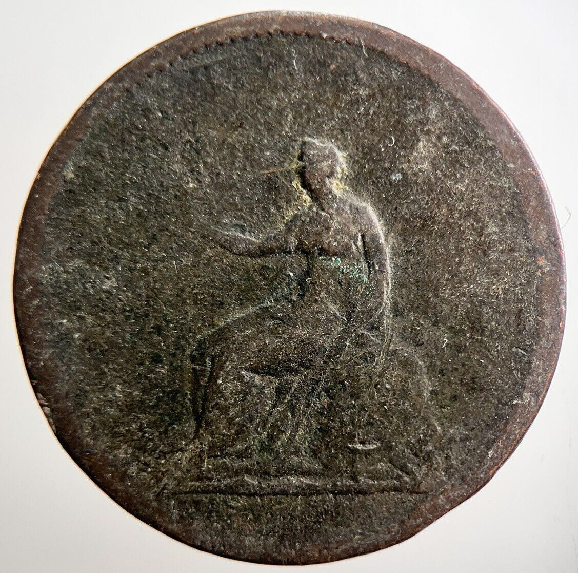 1806 George III 3rd Half - Penny Coin | Collectable Grade | a3660