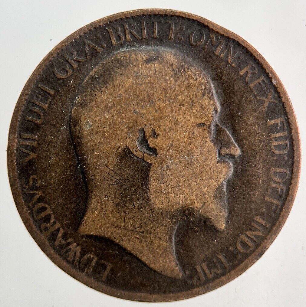 1907 Edward VII Half - Penny Coin | Collectable Grade
