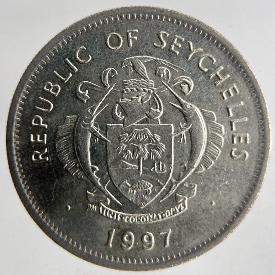 1997 Seychelles 1 Rupee Coin | Fine Collectable Grade