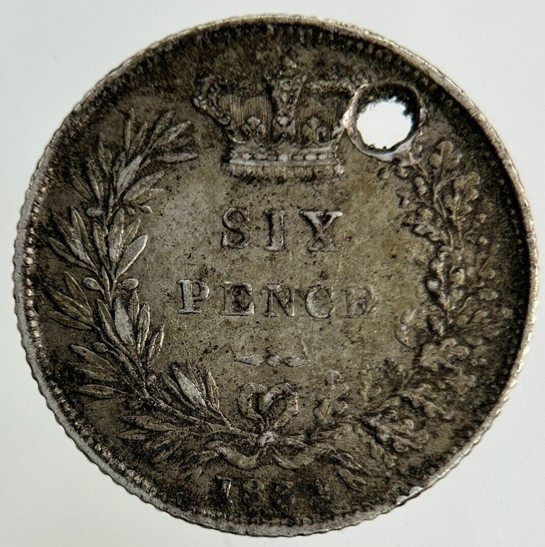 1834 William IV Sixpence Silver Coin | Very High Grade