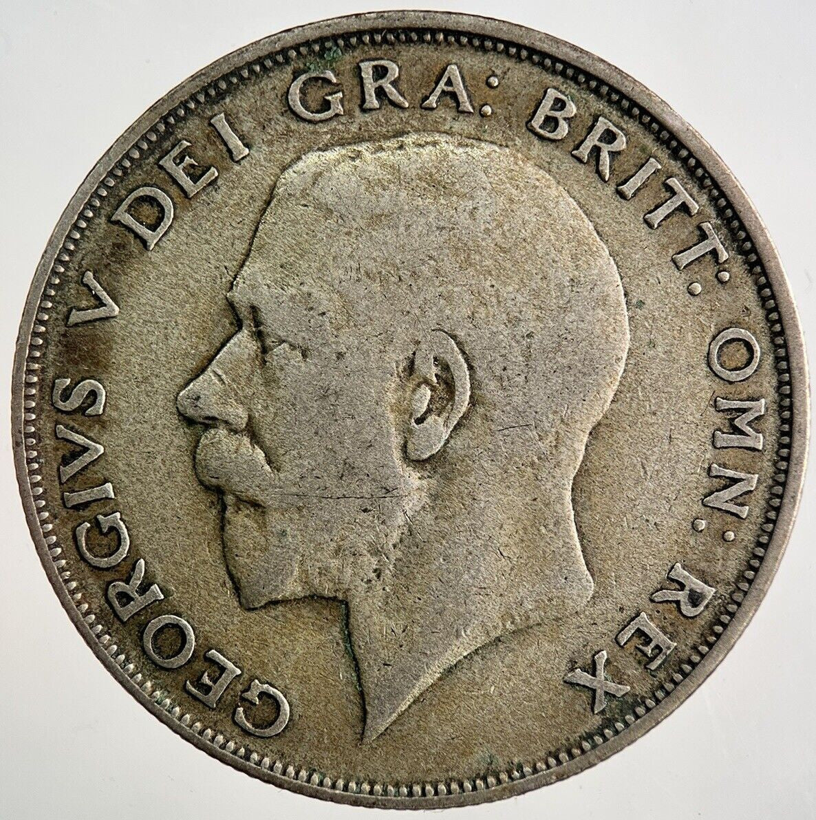 1921 George V Half - Crown Silver Coin | Collectable Grade | a8126