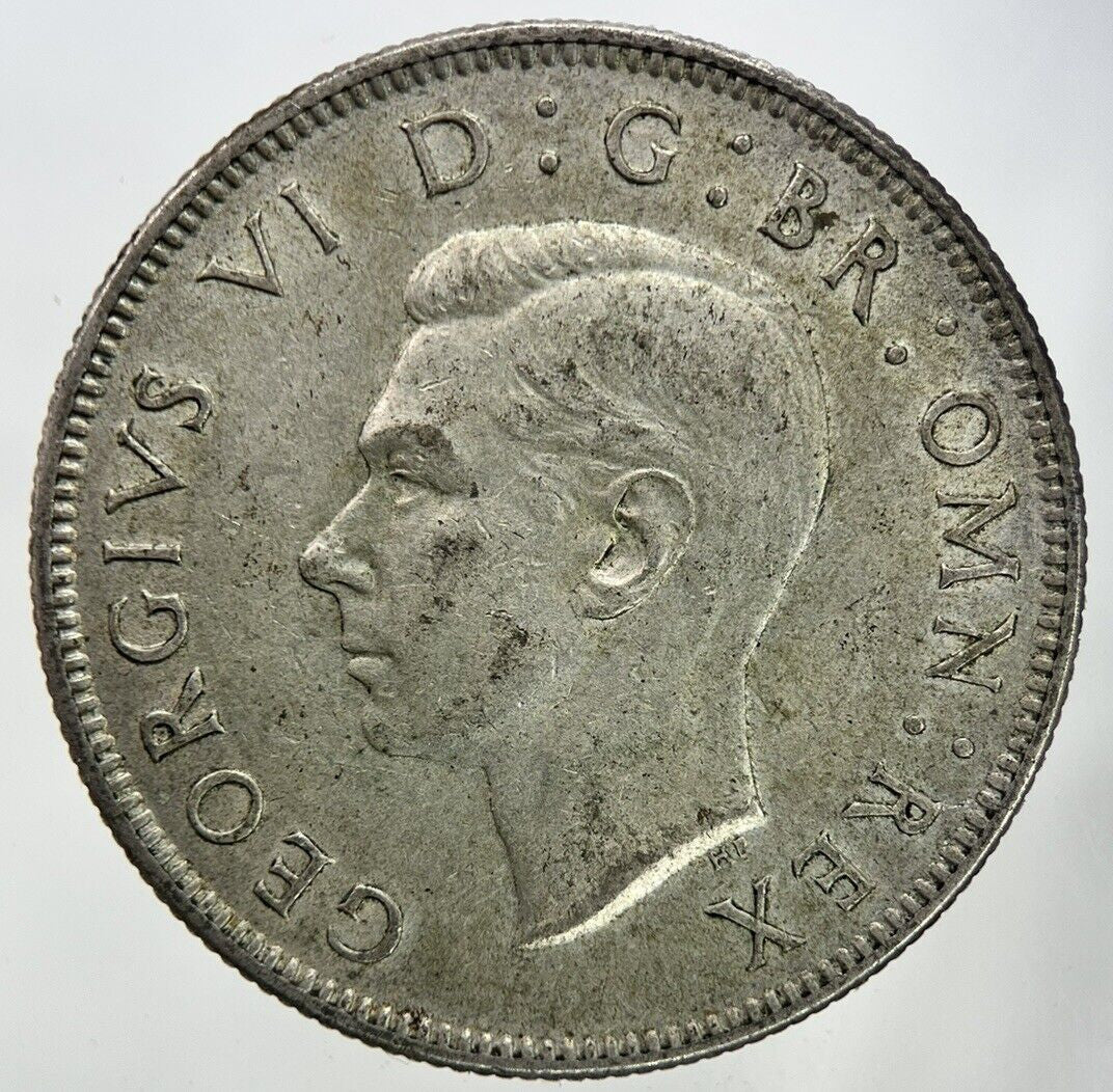 1945 George VI Florin Silver Coin | Very High Grade