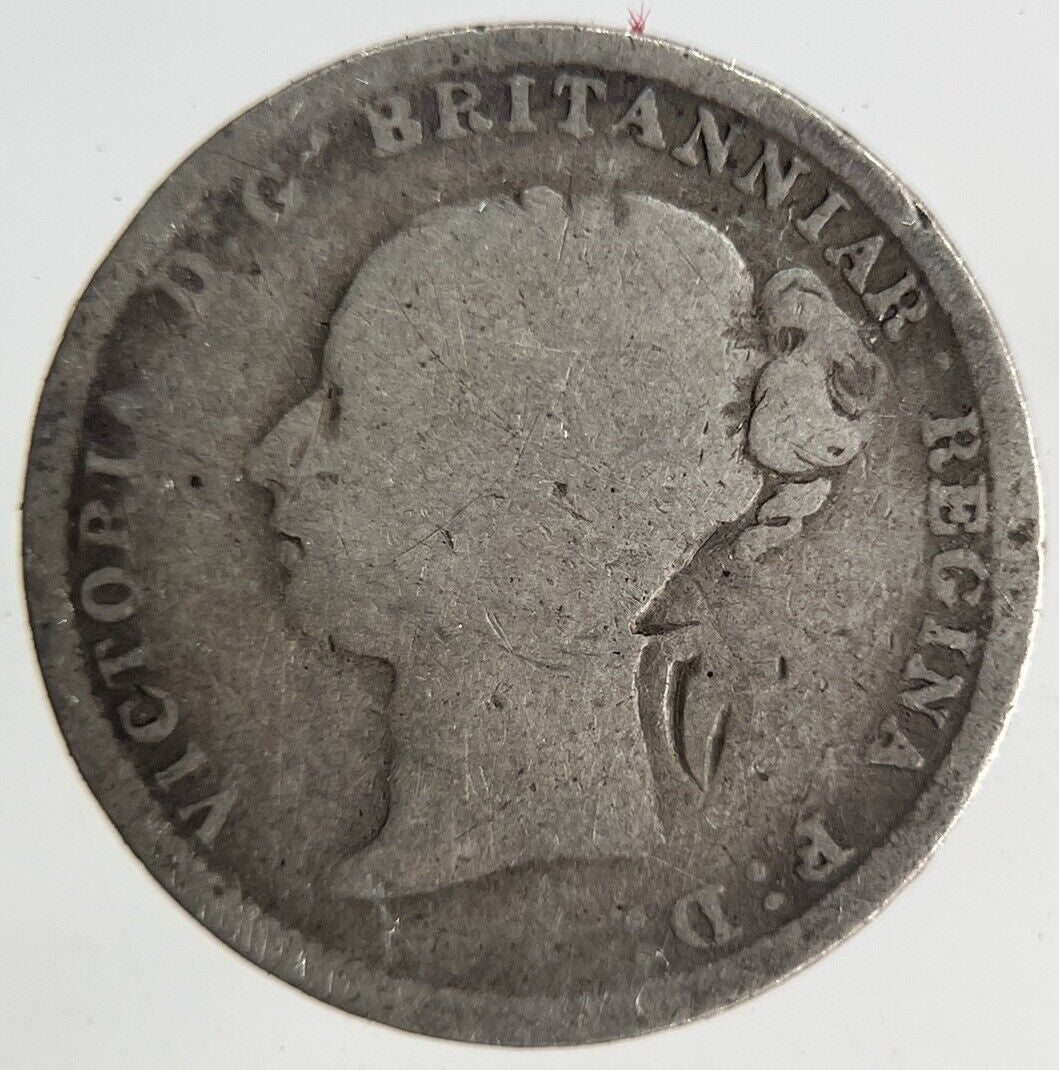 1884 Victoria Threepence Silver Coin | Collectable Grade