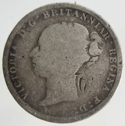 1884 Victoria Threepence Silver Coin | Collectable Grade