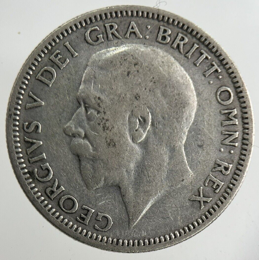 1934 George V Shilling Silver Coin | Fine Collectable Grade