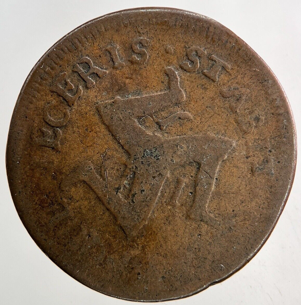 1733 Isle Of Man Half - Penny ‘Sans Changer’ Coin | Collectable Grade