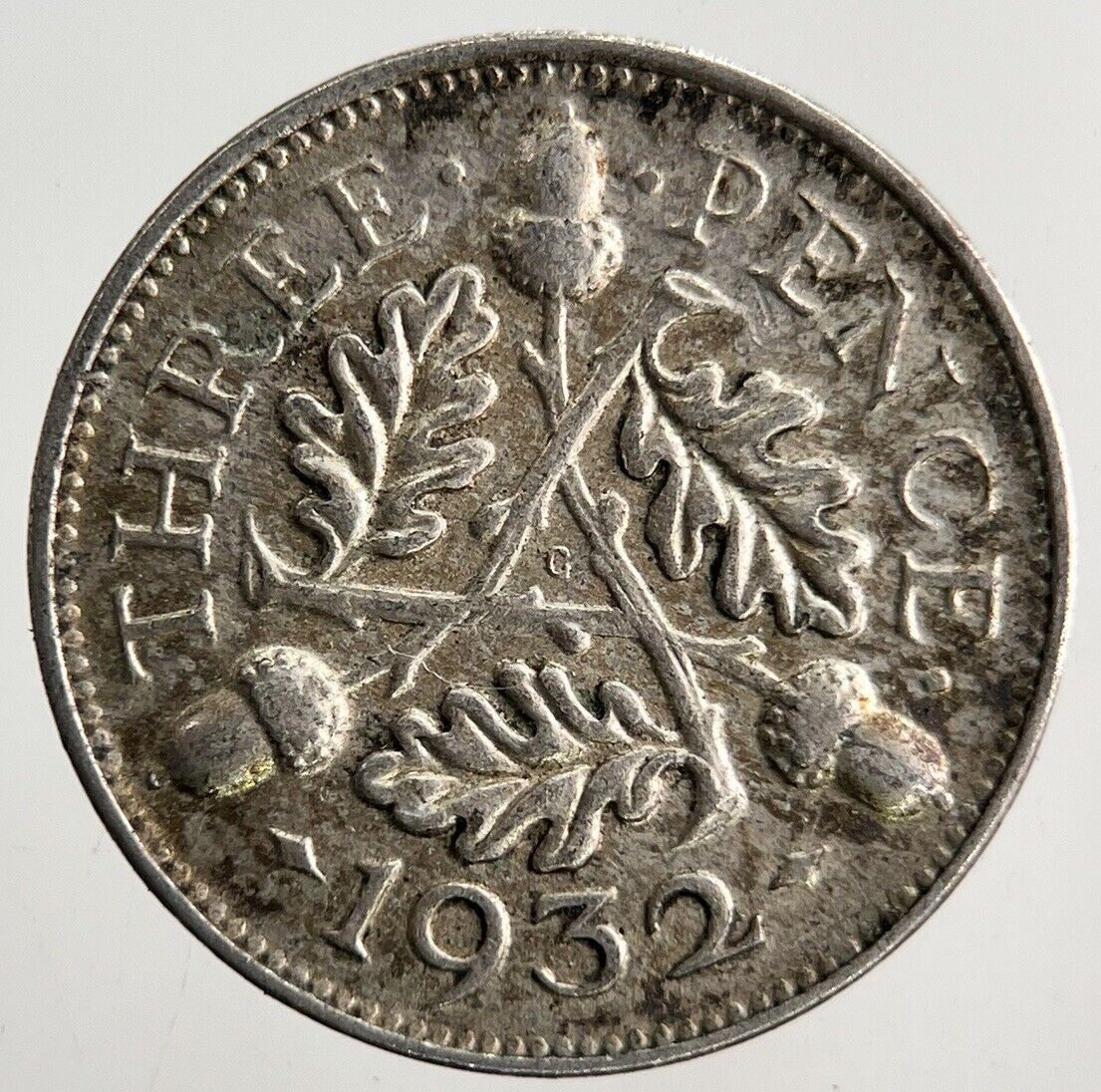 1932 George V Threepence Silver Coin | Fine Collectable Grade