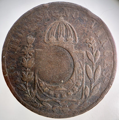 1831 Brazil 40 Reis Coin | Collectable Grade