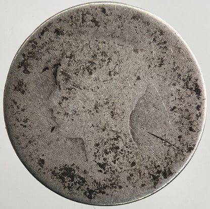 1844 Victoria Groat Four - Pence Silver Coin | Collectable Grade | a5569