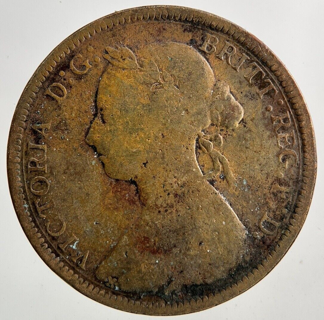 1888 Victoria Half - Penny Coin | Collectable Grade
