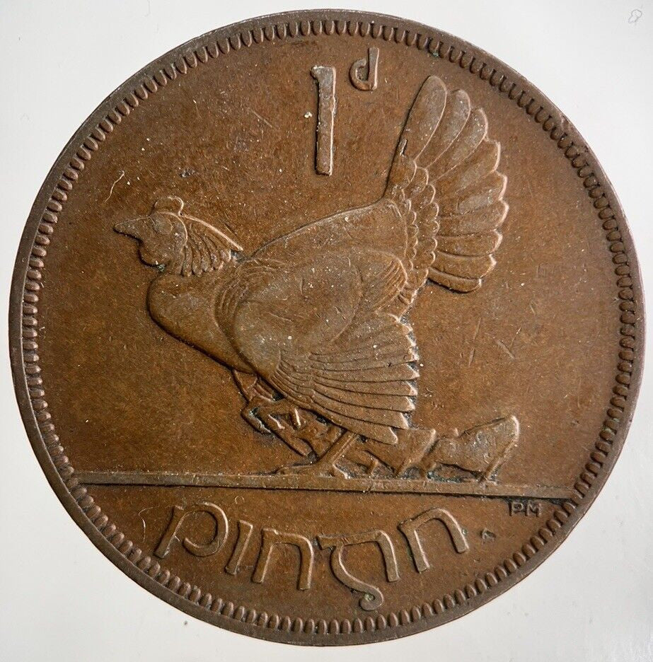 1935 Irish One Penny Coin | Fine Collectable Grade