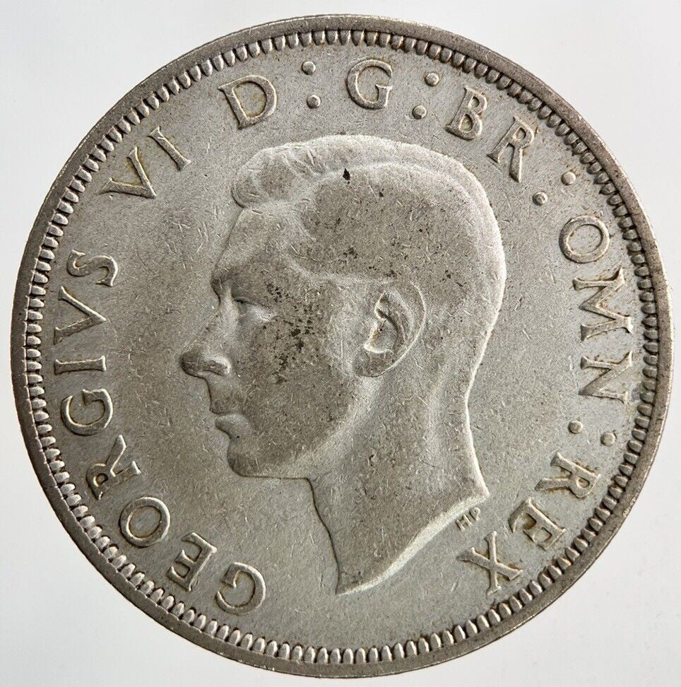 1943 George VI Half-Crown Silver Coin | Fine Collectable Grade