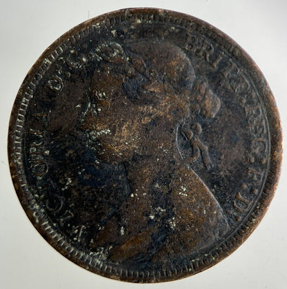 1889 Victoria Half - Penny Coin | Collectable Grade