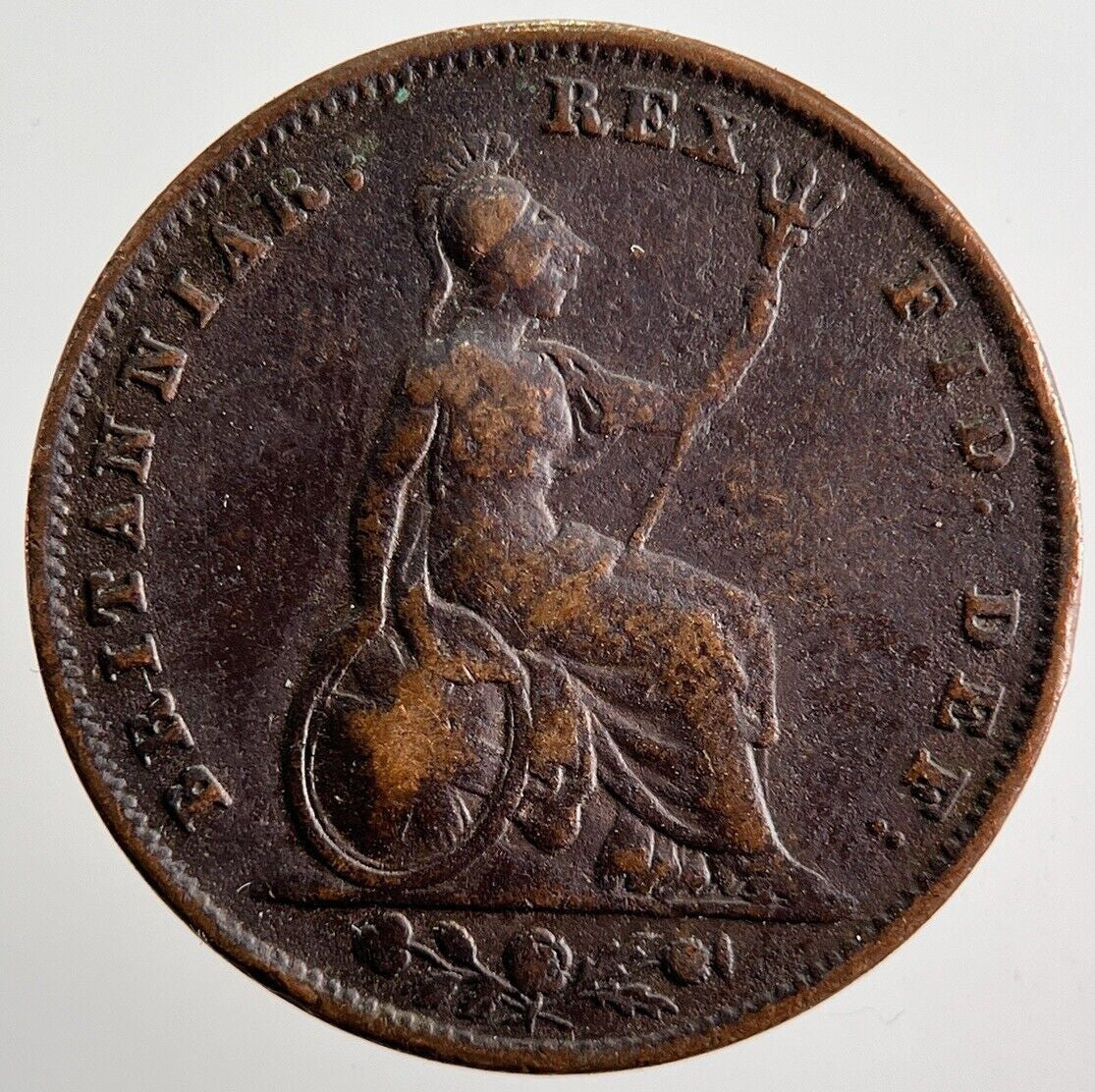 1837 William IV Farthing Coin | Collectable Grade