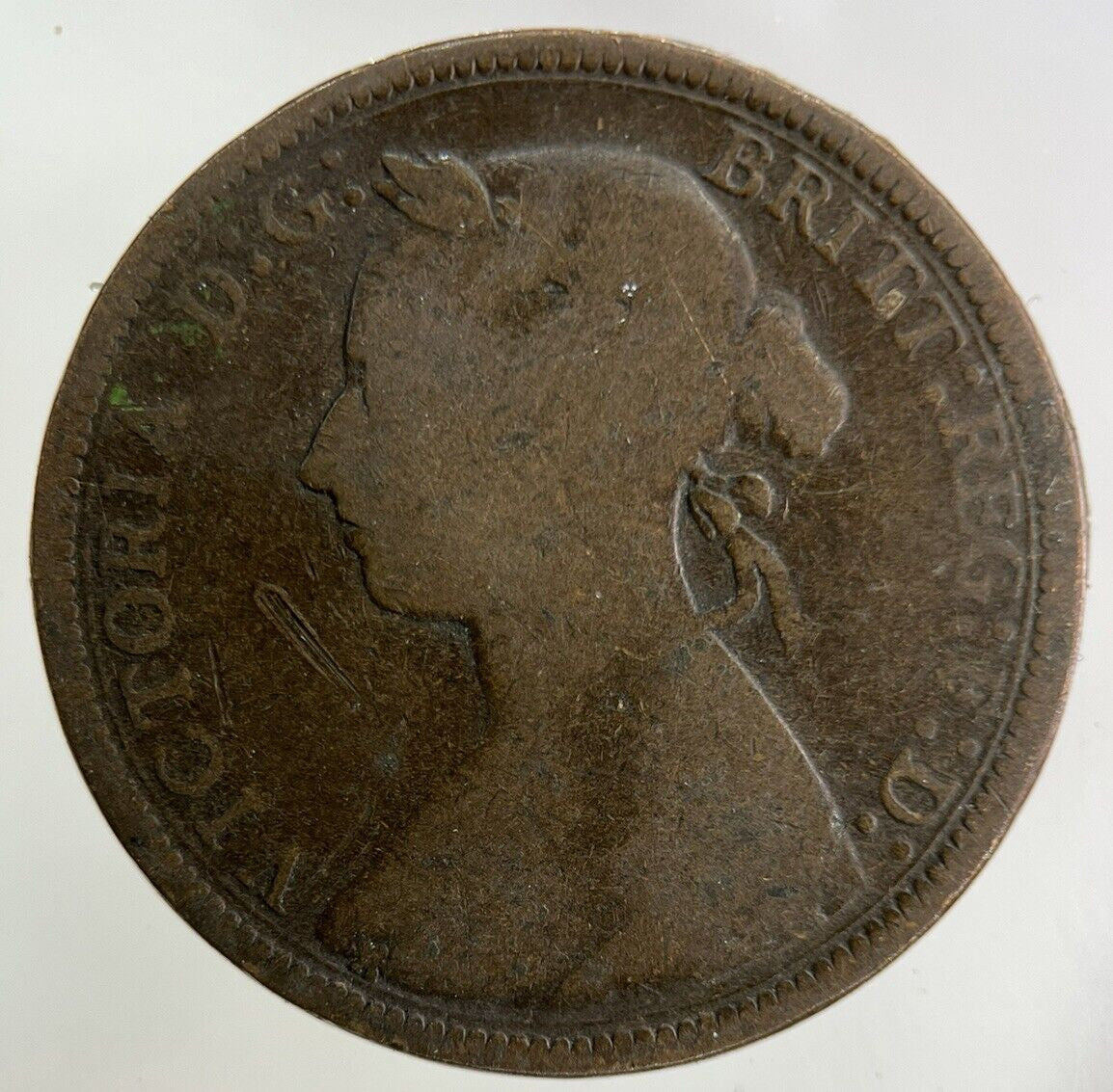 1893 Victoria Half - Penny Coin | Collectable Grade