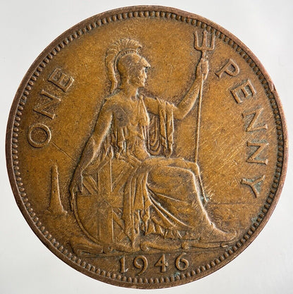 1946 George VI One Penny Coin | Fine Collectable Grade