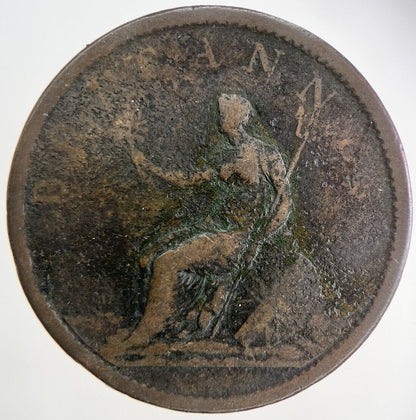 1806 George III 3rd One Penny Coin | Collectable Grade