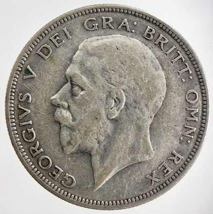 1936 George V Half - Crown Silver Coin | Fine Collectable Grade