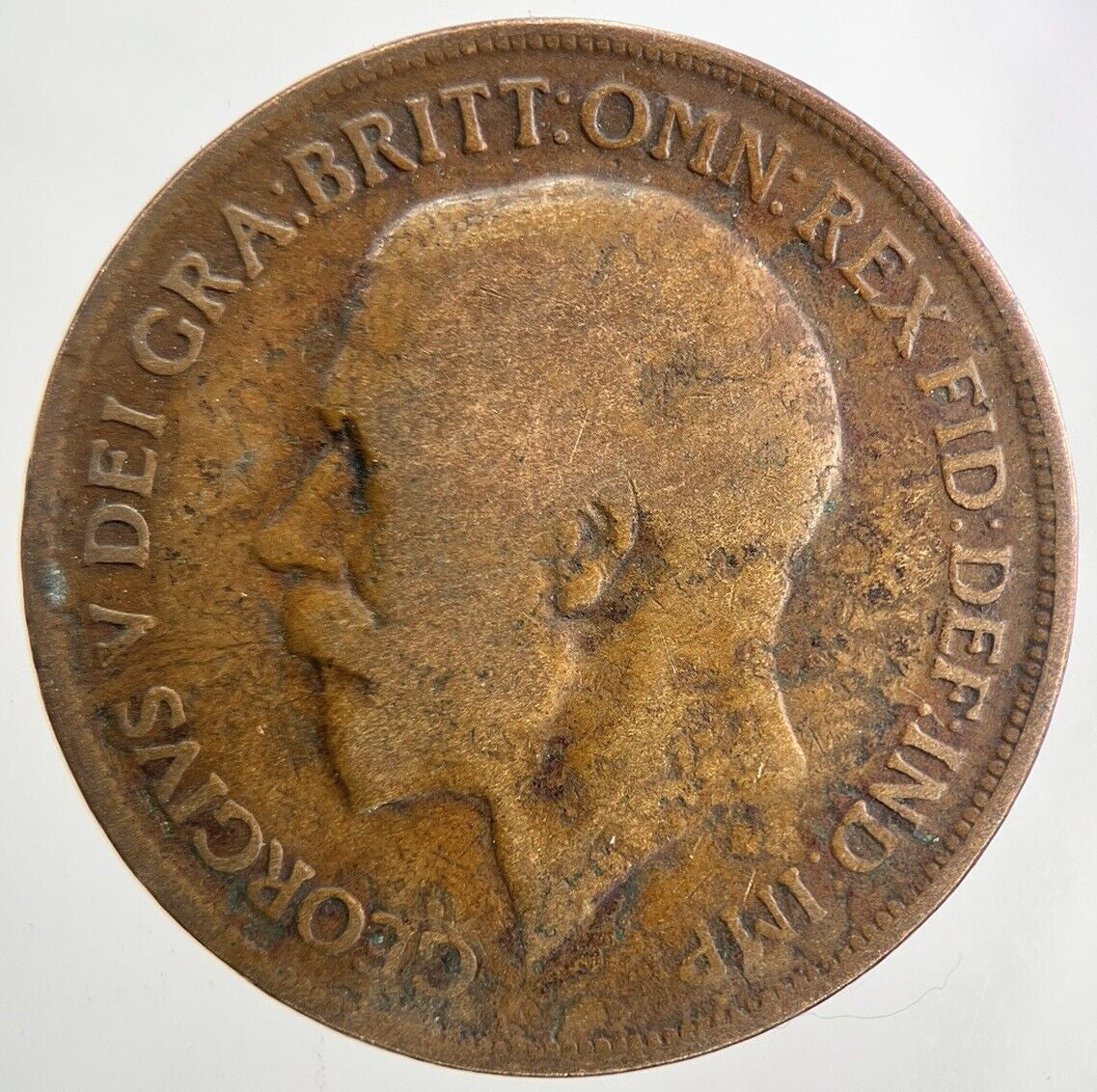1919 George V One Penny Coin | Collectable Grade