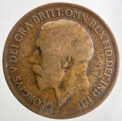 1919 George V One Penny Coin | Collectable Grade
