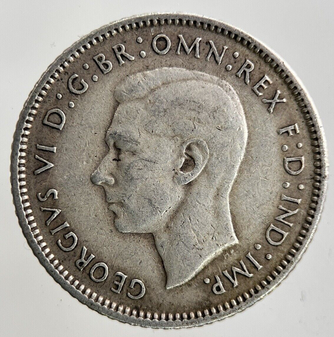 1942 - D Australia Sixpence Silver Coin | Fine Collectable Grade