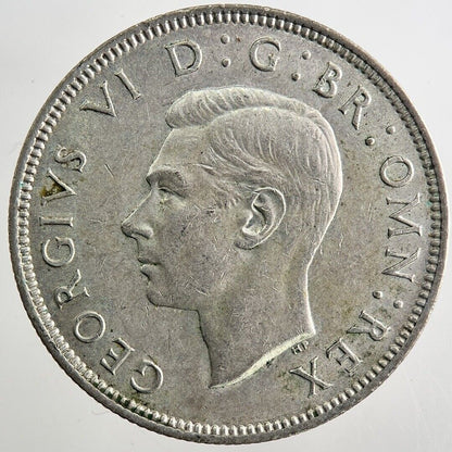 1943 George VI Florin Silver Coin | Very High Grade | a8132