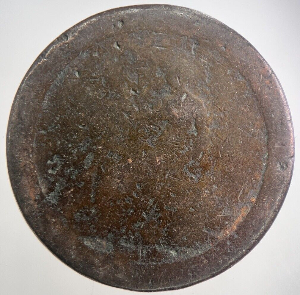 1797 George III 3rd Cartwheel One Penny Coin | Worn Grade | a3822