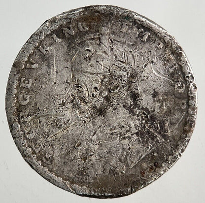 1913 India 2 Annas Silver Coin | Fair Grade